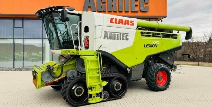 CLAAS LEXION 770 TERRA TRAC + V 1050 – Интелигентно решение за успешна жътва