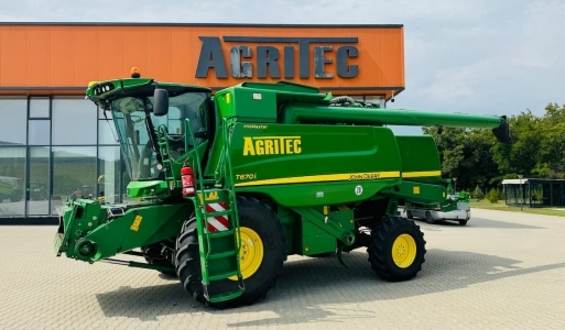 John Deere T670i HillMaster + 630R + рапично приспособление