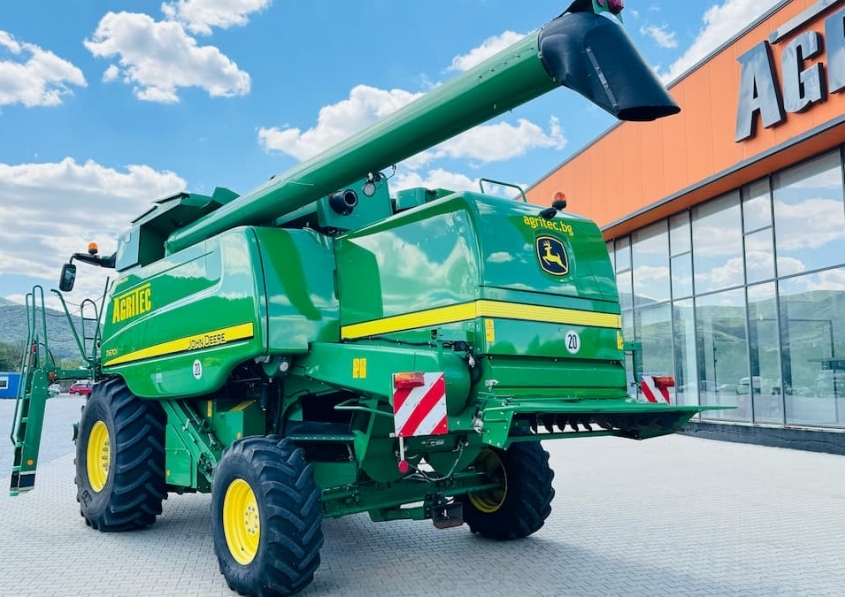 John Deere T670i HillMaster + 630R + рапично приспособление