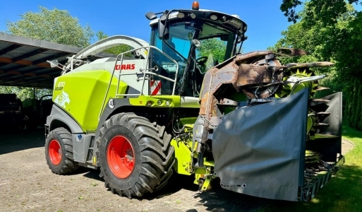 CLAAS JAGUAR 870 4WD + ORBIS 600 + PU 300 Profi Cont