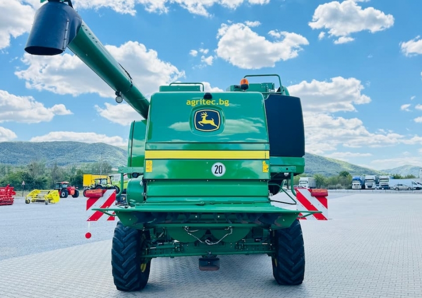 John Deere T670i HillMaster + 630R + рапично приспособление